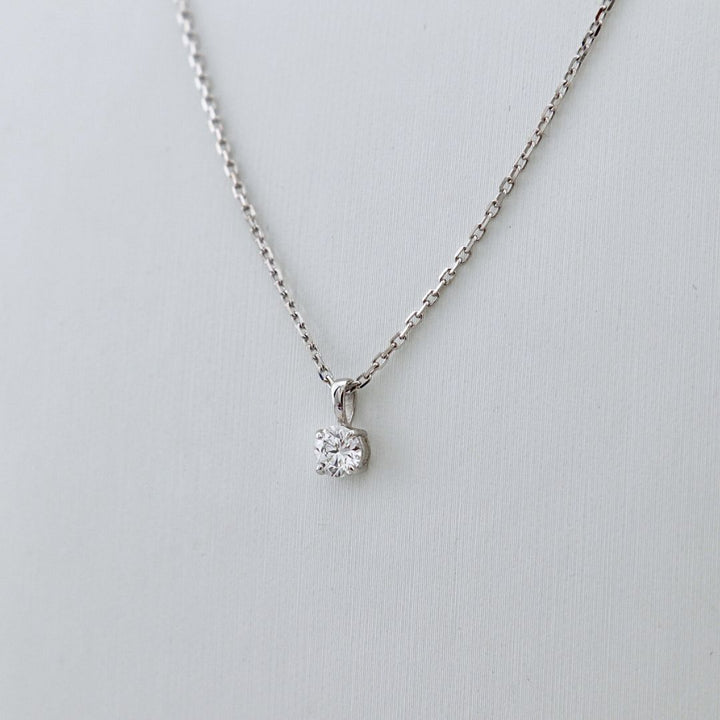 Collier Classique en or 14K et diamant