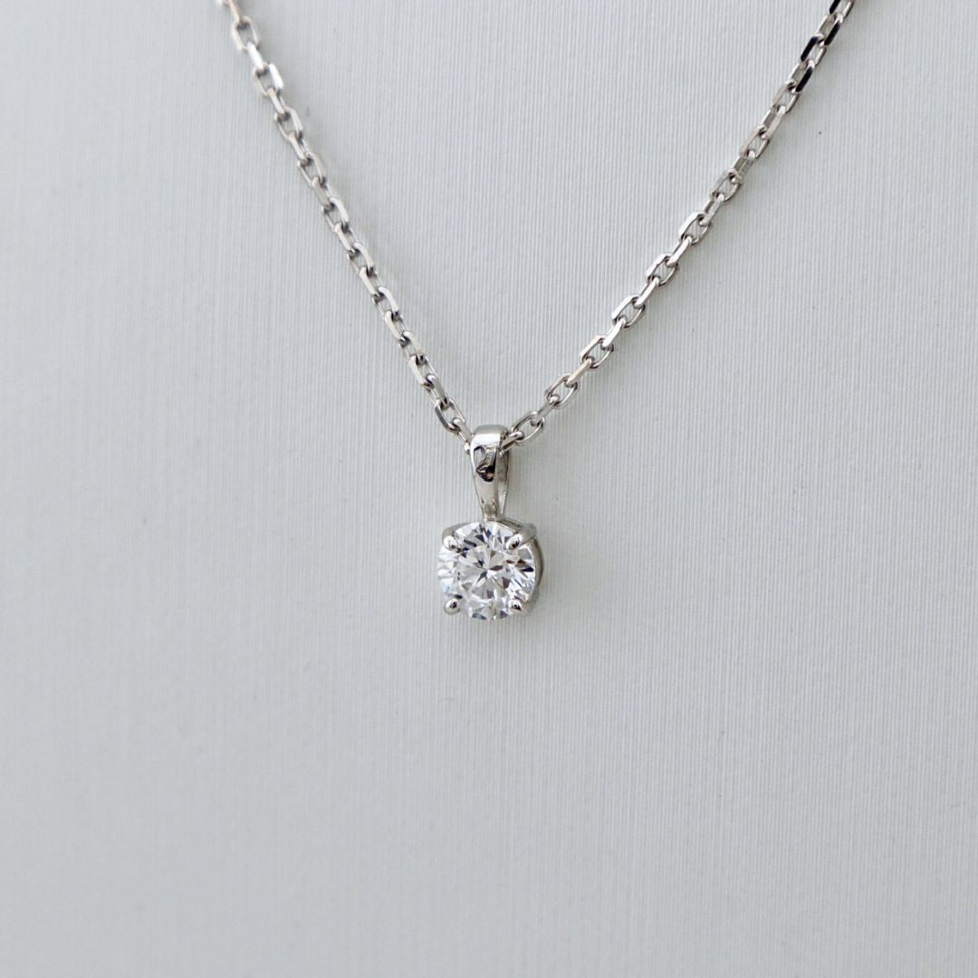 Collier Classique en or 14K et diamant