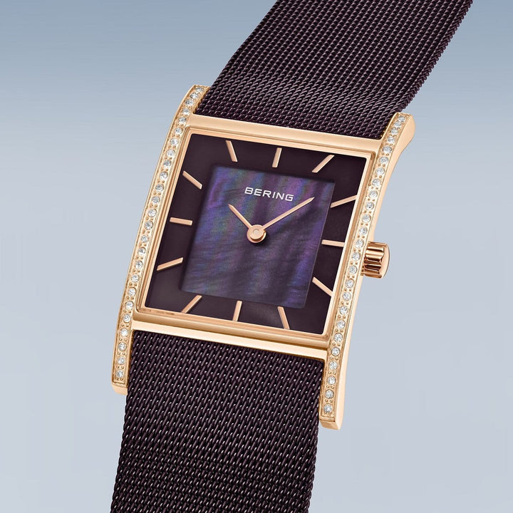 Bering Montre Montre Bering Classic Rectangulaire 26mm 10426-262-S