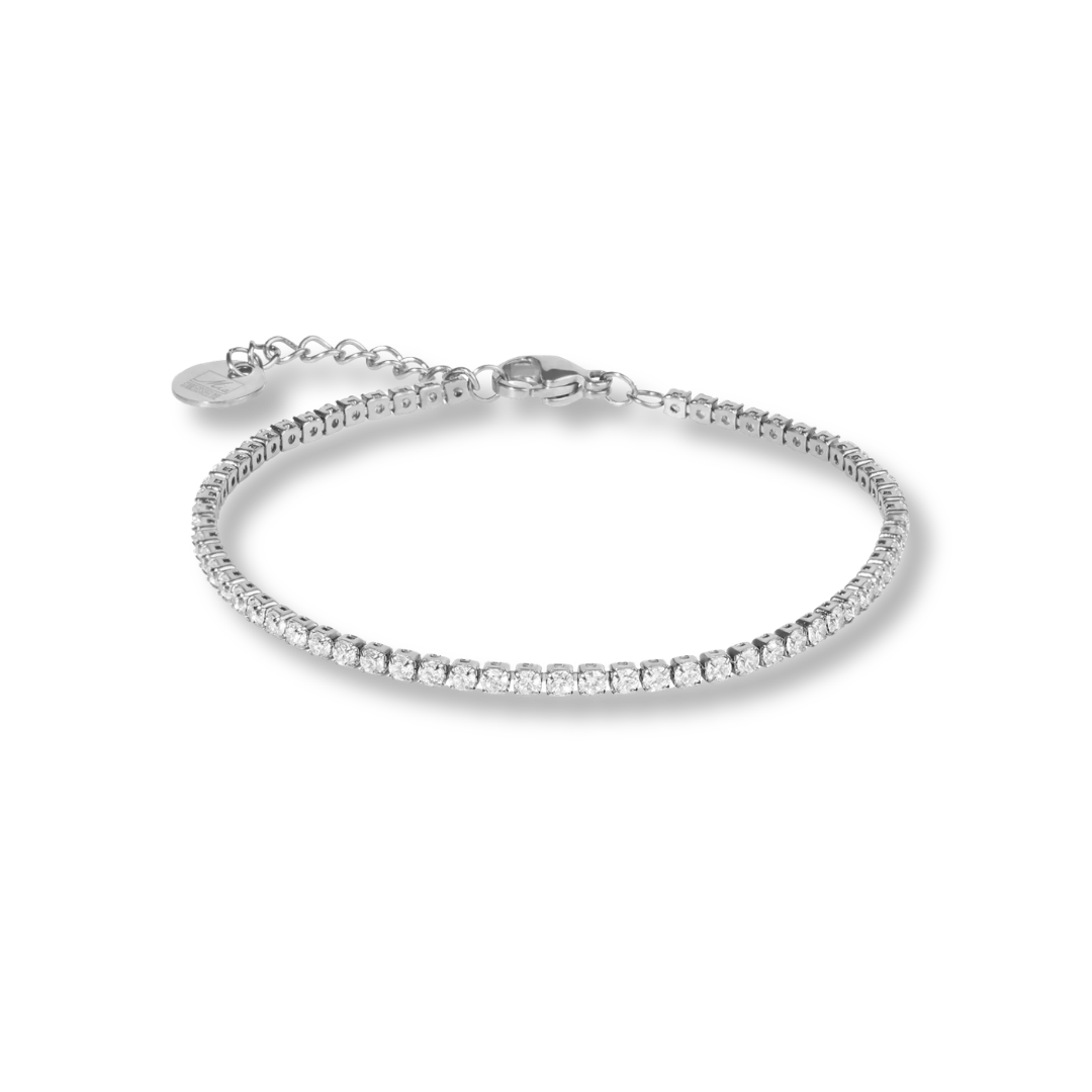 Bracelet Tennis mini en acier inoxydable