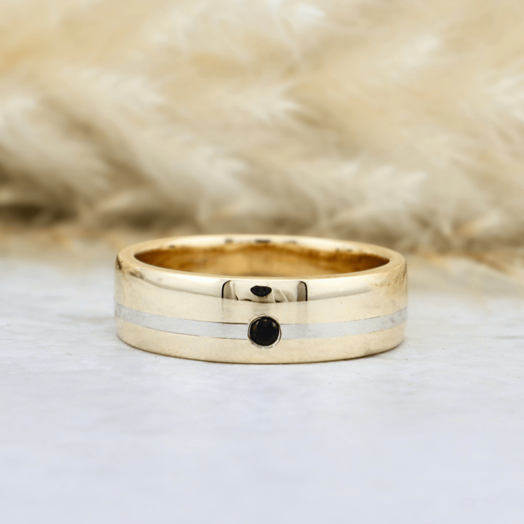 Mathieu Blanchard Bagues Bague Horizon en or 14K - 18K et saphir