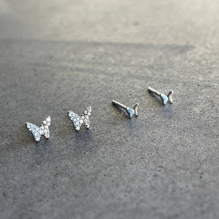 Boucles d'oreilles L'Envolée en argent sterling