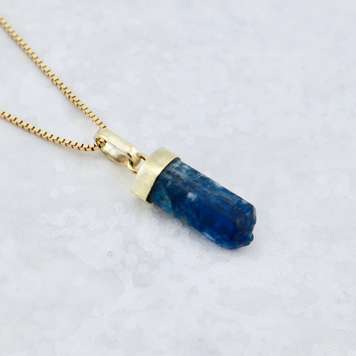 Apatite and 14K Gold Necklace