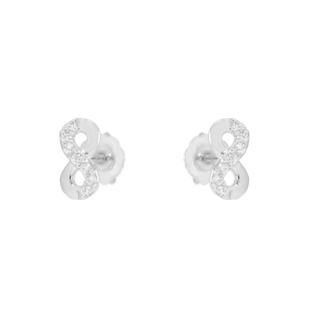 Boucles d'oreilles Infini en or 10K