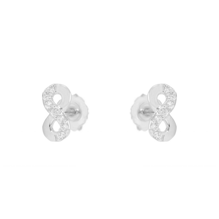 Boucles d'oreilles Infini en or 10K