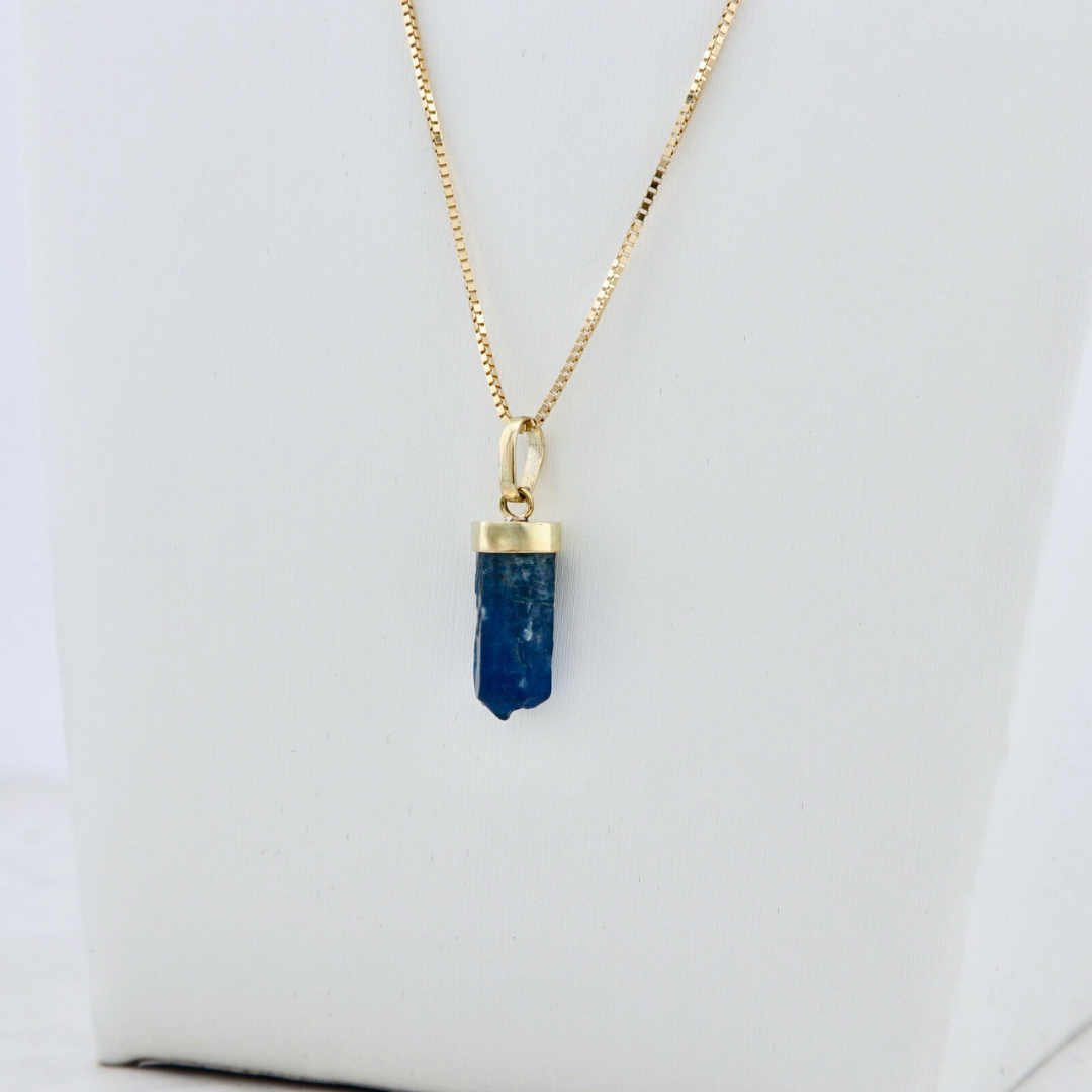 Apatite and 14K Gold Necklace