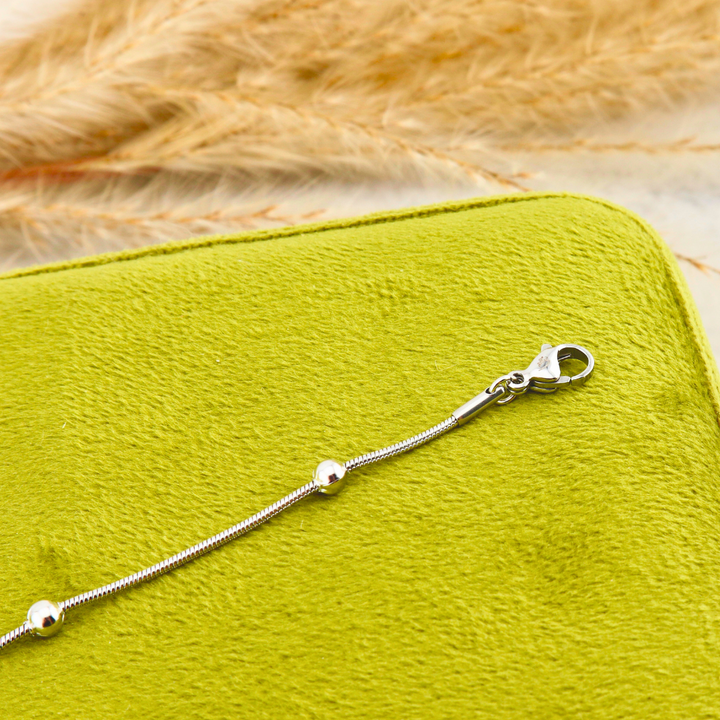 Beads Stainless Steel Anklet 