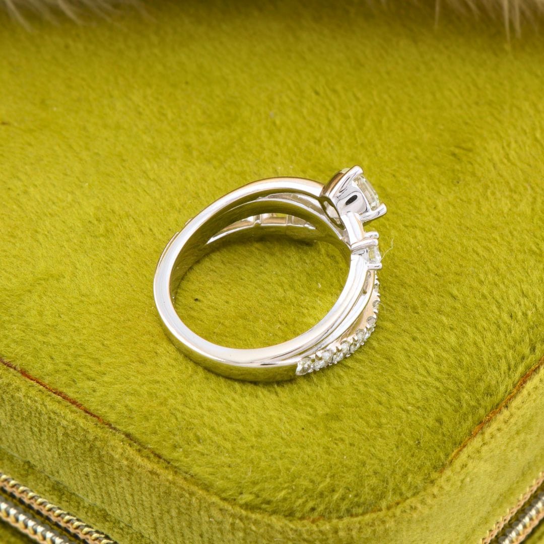 Bague Entrelacé - Diamants