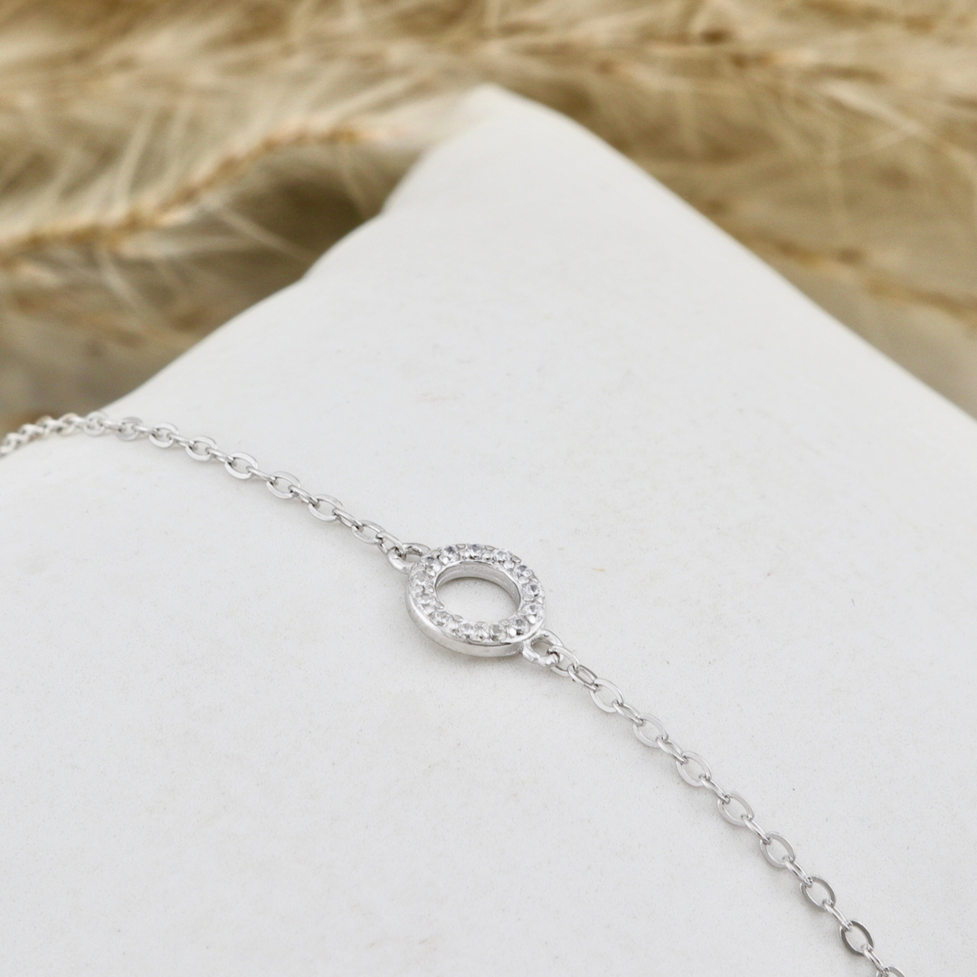 Circles Sterling Silver Bracelet