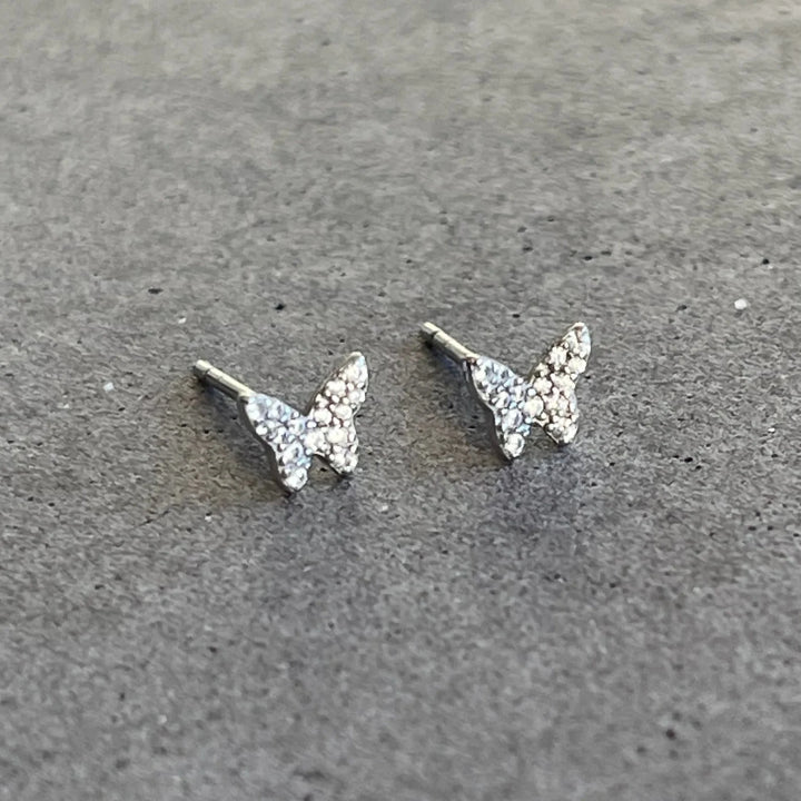 Boucles d'oreilles L'Envolée en argent sterling