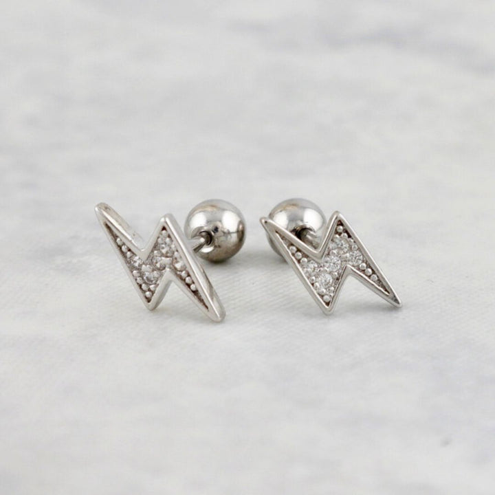 Boucles d'oreilles Orage en argent sterling