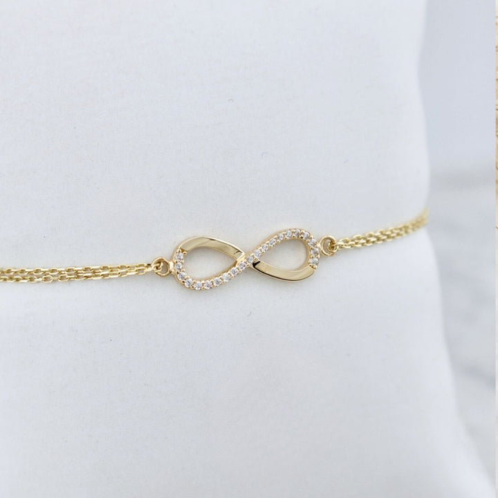 Bracelet Infini en or 10K