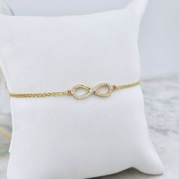 Bracelet Infini en or 10K