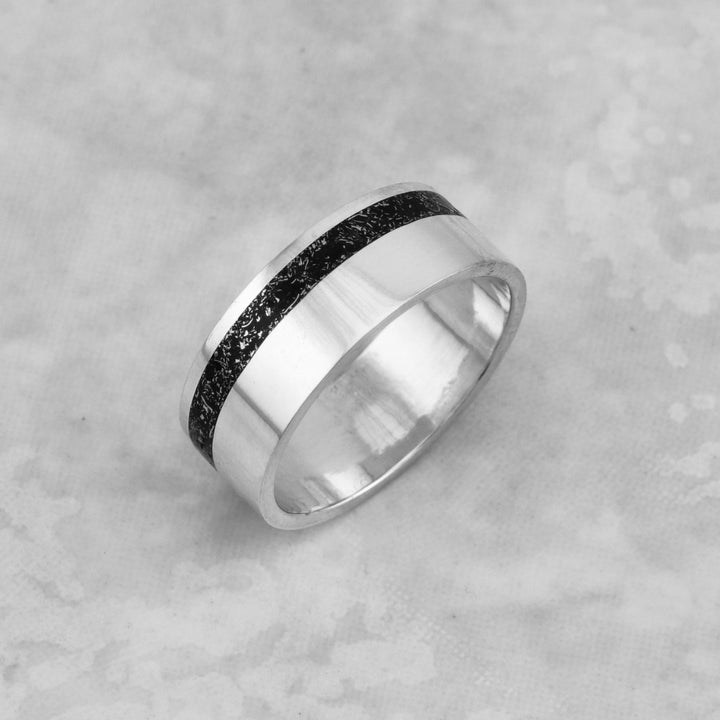 Bague Poussières d’étoiles et argent sterling ou or 14K - 18K personnalisée