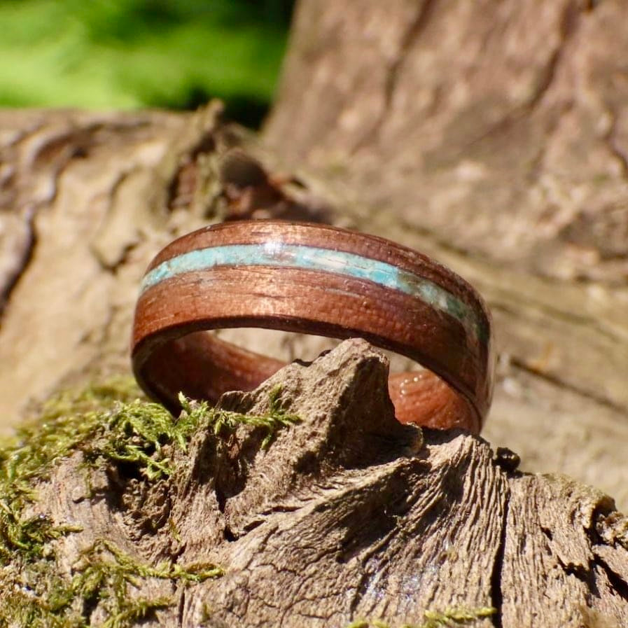 Minimalist Wood Custom Ring