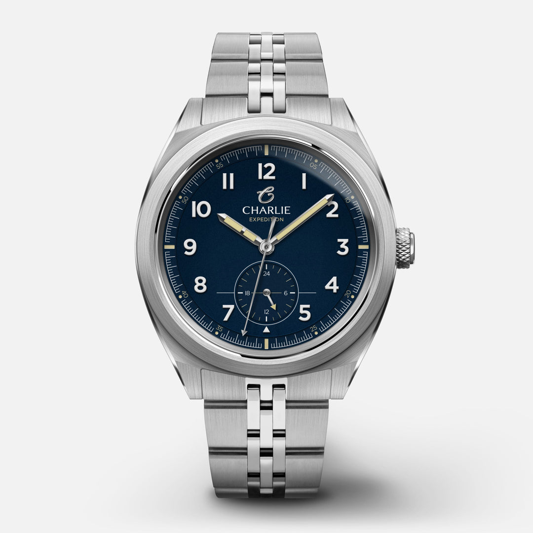 Montre Charlie Paris GR 24h - Bleu 40 mm