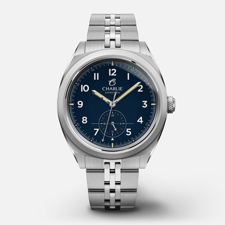 Montre Charlie Paris GR 24h - Bleu 40 mm