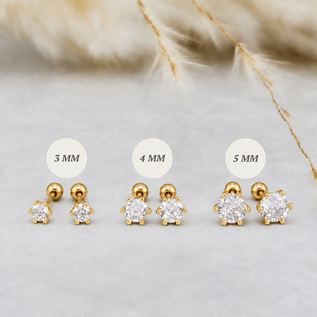 Classic sterling silver earrings
