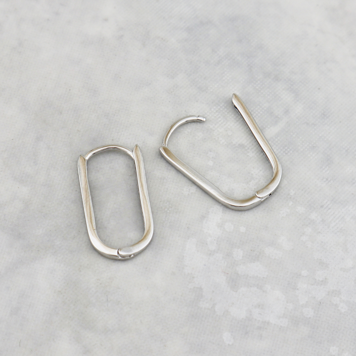 Boucles d'oreilles Huggies en argent sterling