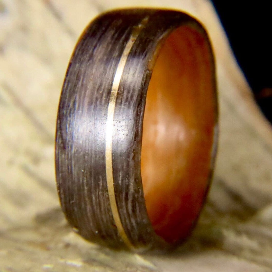 Minimalist Wood Custom Ring