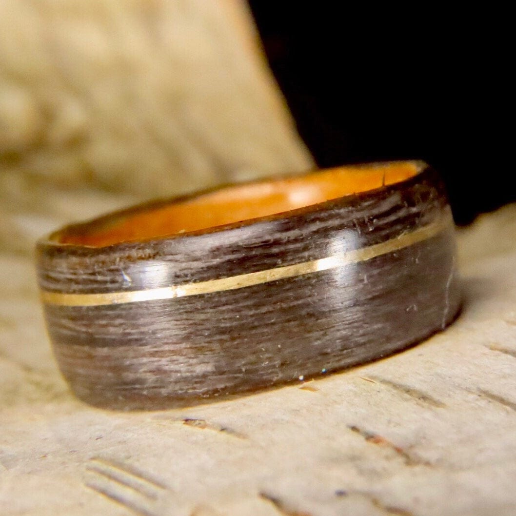 Minimalist Wood Custom Ring