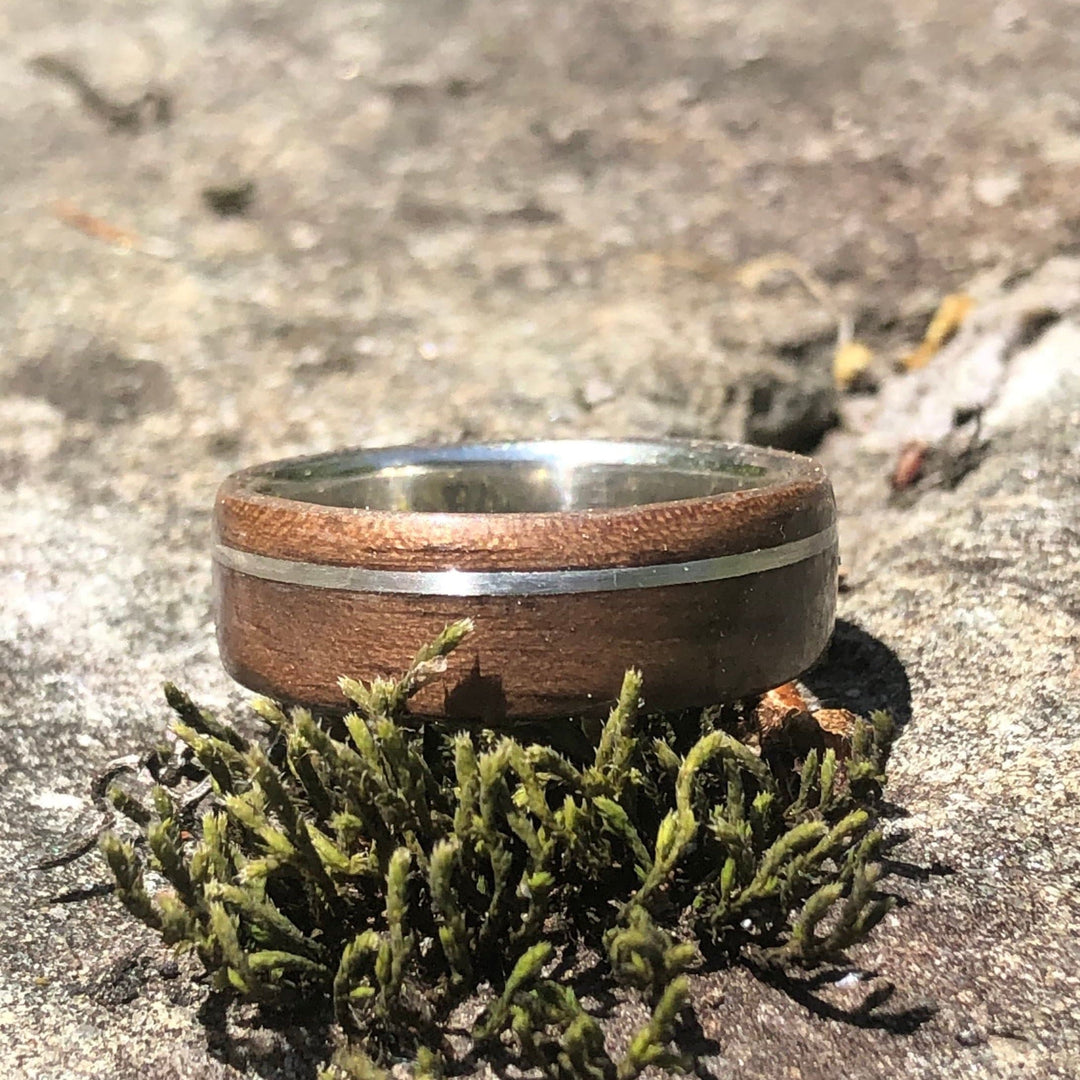 Minimalist Wood Custom Ring