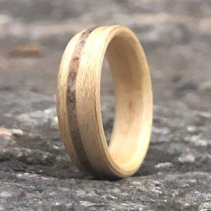 Minimalist Wood Custom Ring