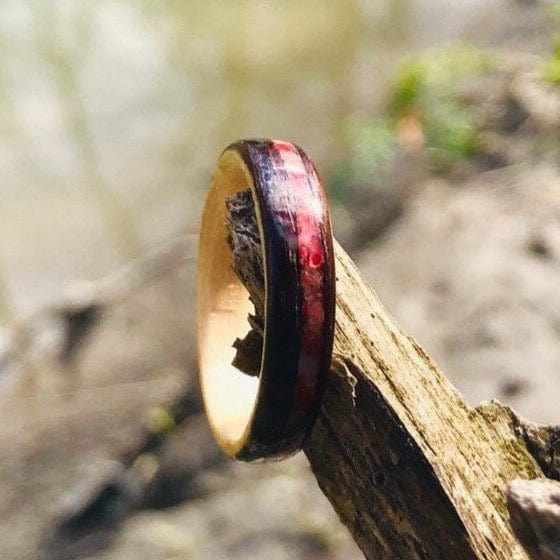 Minimalist Wood Custom Ring