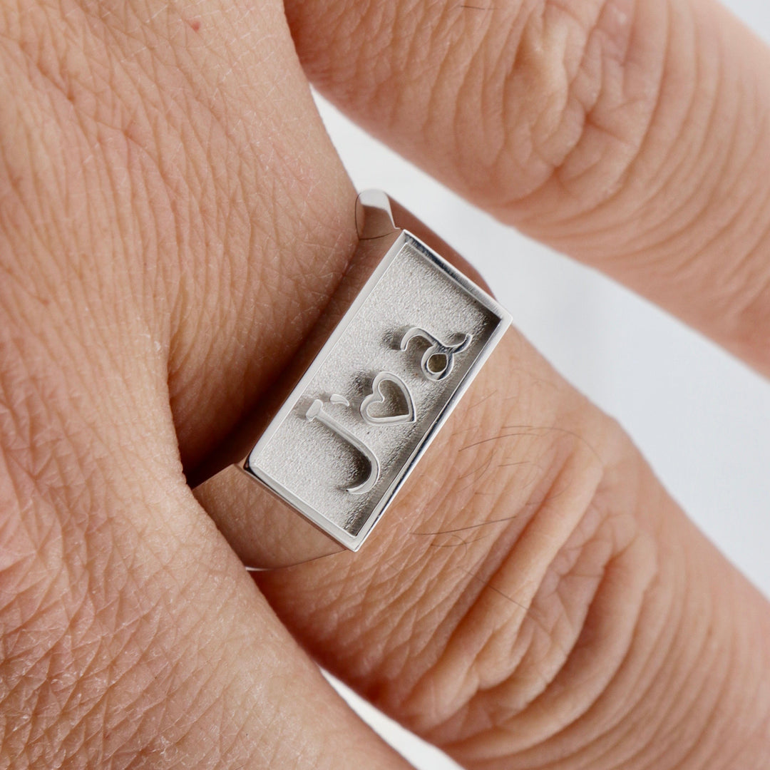 Mathieu Blanchard Bagues Bague chevalière J’🤍A