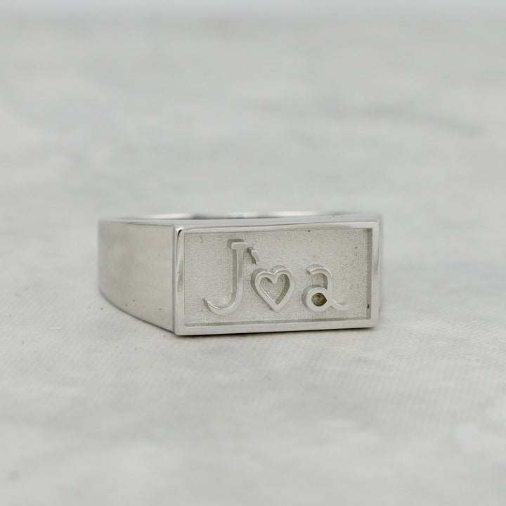 Mathieu Blanchard Bagues Bague chevalière J’🤍A