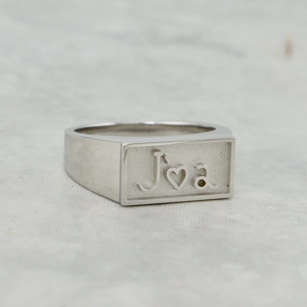 Mathieu Blanchard Bagues Bague chevalière J’🤍A