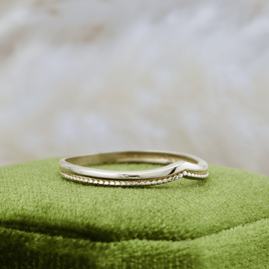 - Bagues Bague Classique V Milgrain