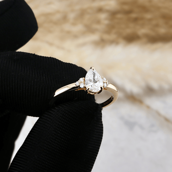 - Bagues Bague Cluster or 14K -18K ou platine et diamants