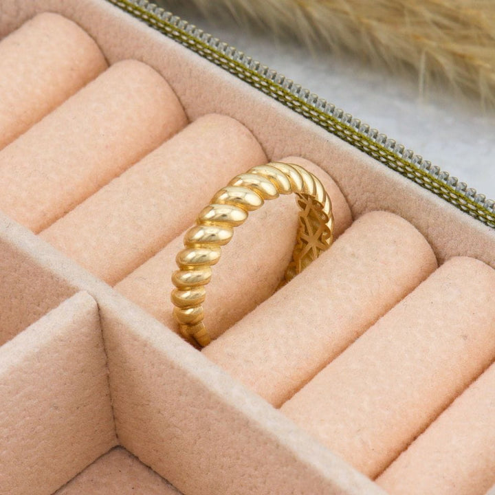 - Bagues Bague Croissant - Or 10K