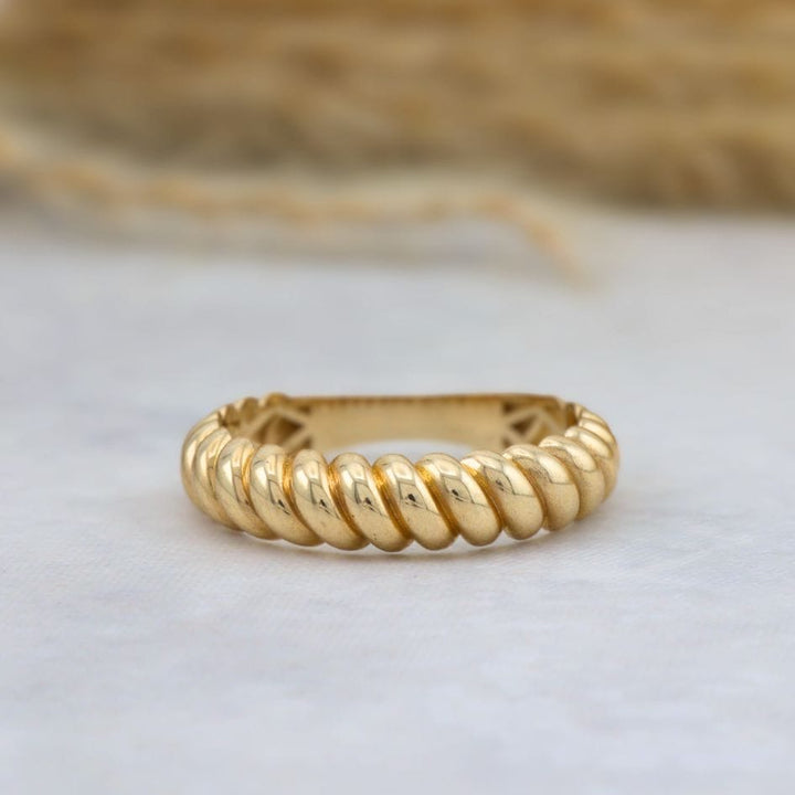 - Bagues Bague Croissant - Or 10K