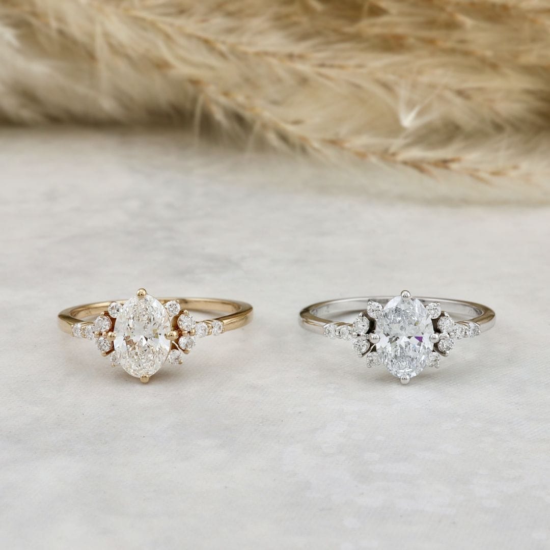 Bague Diamant Ovale Mathieu Blanchard Bagues Bague de fiançailles Diamant Oval 1ct | Mathieu Blanchard Mathieu Blanchard Joaillerie