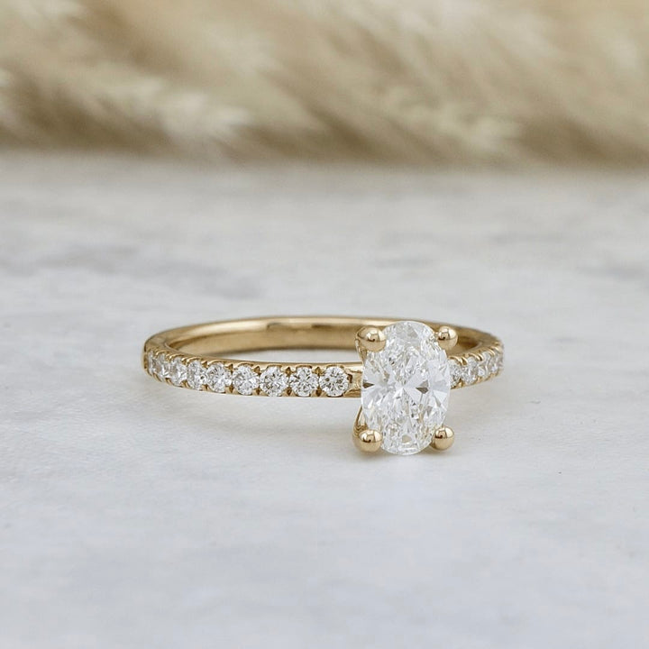 Bague Éclat Diamant Oval Mathieu Blanchard Bagues Bague de fiançailles oval diamant de laboratoire | Mathieu Blanchard Mathieu Blanchard Joaillerie