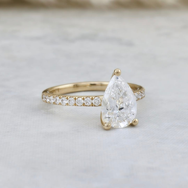 Mathieu Blanchard Bagues Bague Éclat Diamant Poire