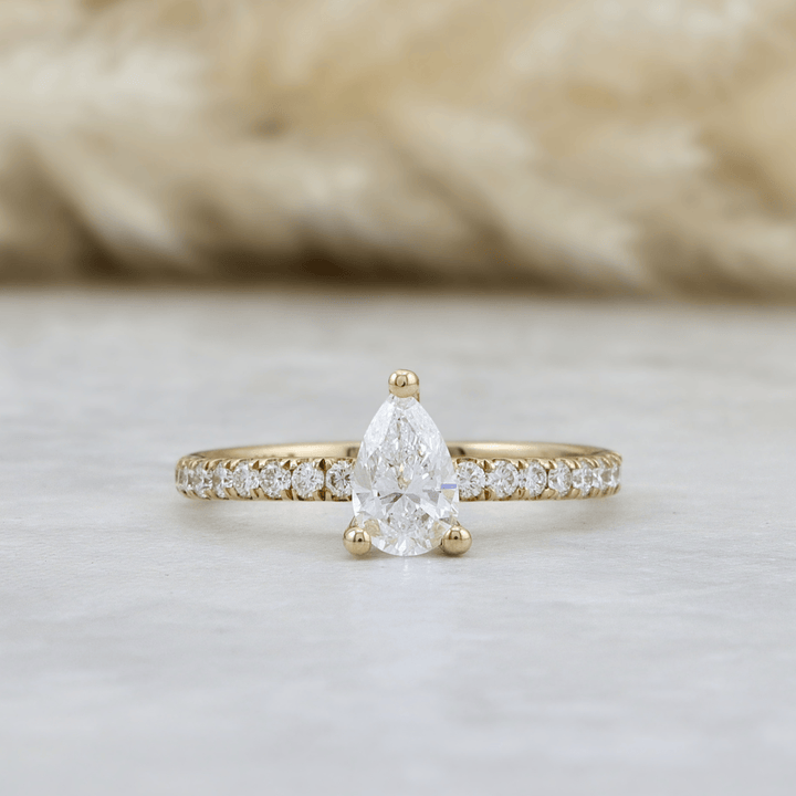 Mathieu Blanchard Bagues Bague Éclat Diamant Poire