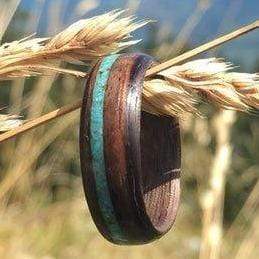 Atelier du bon bouleau Bagues Bague en bois personnalisée