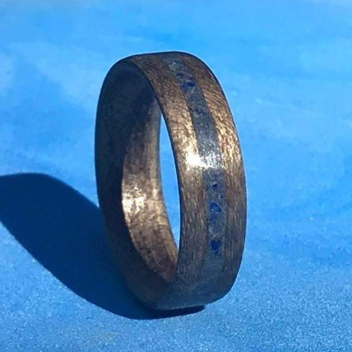 Atelier du bon bouleau Bagues Bague en bois personnalisée