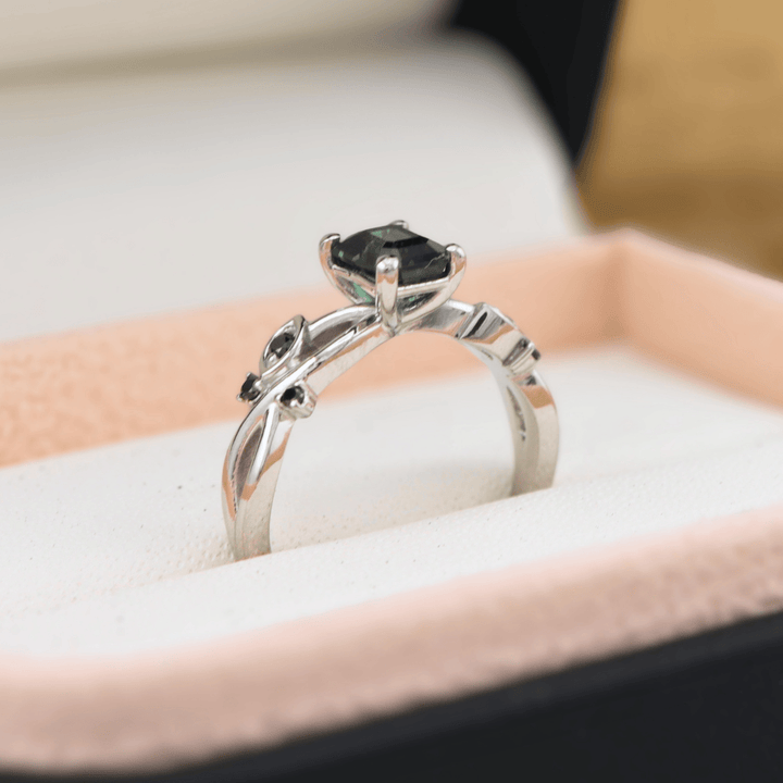 Bague Enchanteresse Saphir Mathieu Blanchard Bagues Bague Entrelacé diamants naturel | Mathieu Blanchard Mathieu Blanchard Joaillerie