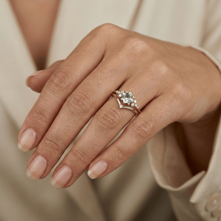 Bague Ensemble d&