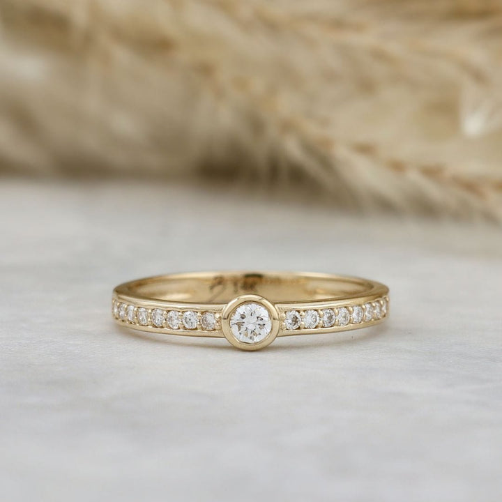 Mathieu Blanchard Bagues Bague Épure Pavé Diamants