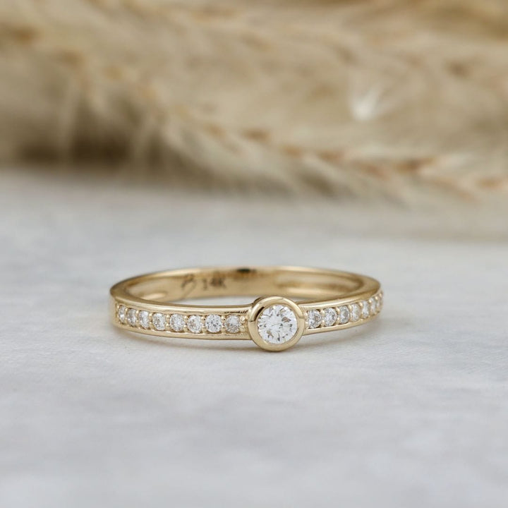 Mathieu Blanchard Bagues Bague Épure Pavé Diamants