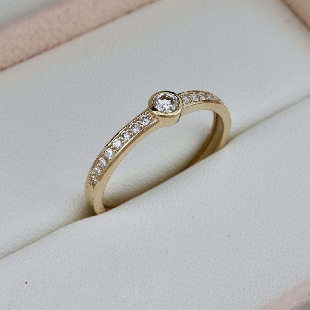 Mathieu Blanchard Bagues Bague Épure Pavé Diamants