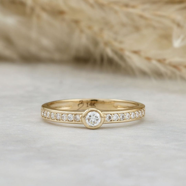 Mathieu Blanchard Bagues Bague Épure Pavé Diamants