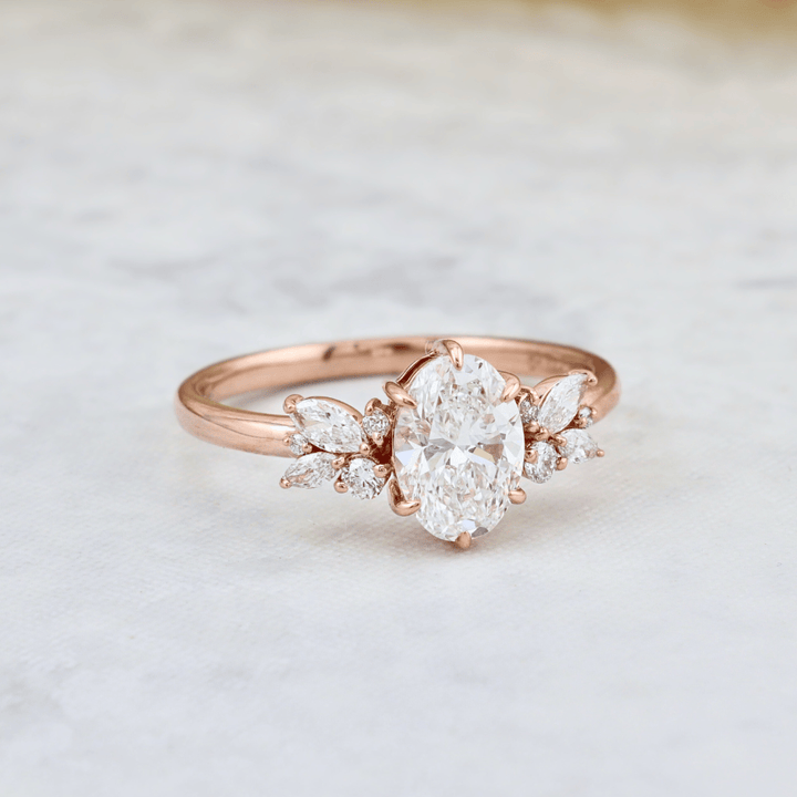 Mathieu Blanchard Bagues Bague Fancy or 14K -18K ou platine et diamants