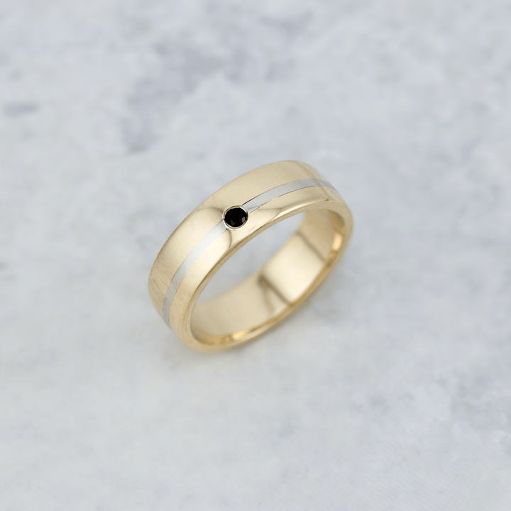 Mathieu Blanchard Bagues Bague Horizon en or 14K - 18K et saphir