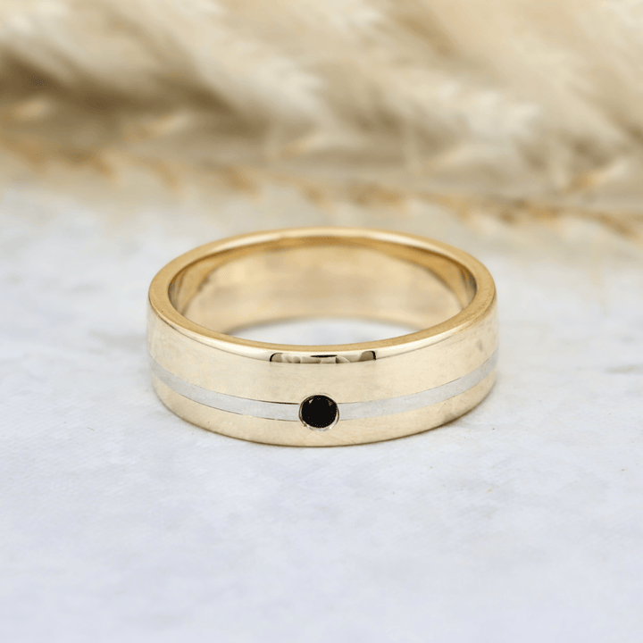 Mathieu Blanchard Bagues Bague Horizon en or 14K - 18K et saphir